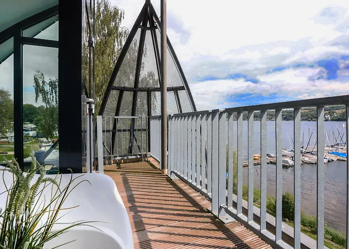 بيت للعطل Adac Segel Traumblick Auf Den